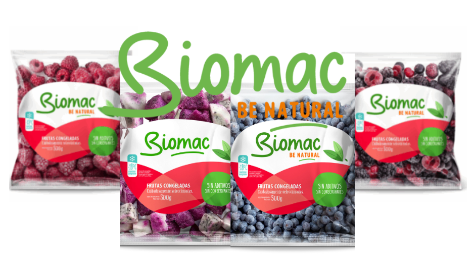 FRUTOS  Y VEGETALES CONGELADOS