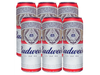 PACK X6 BUDWEISER LATON 710ml