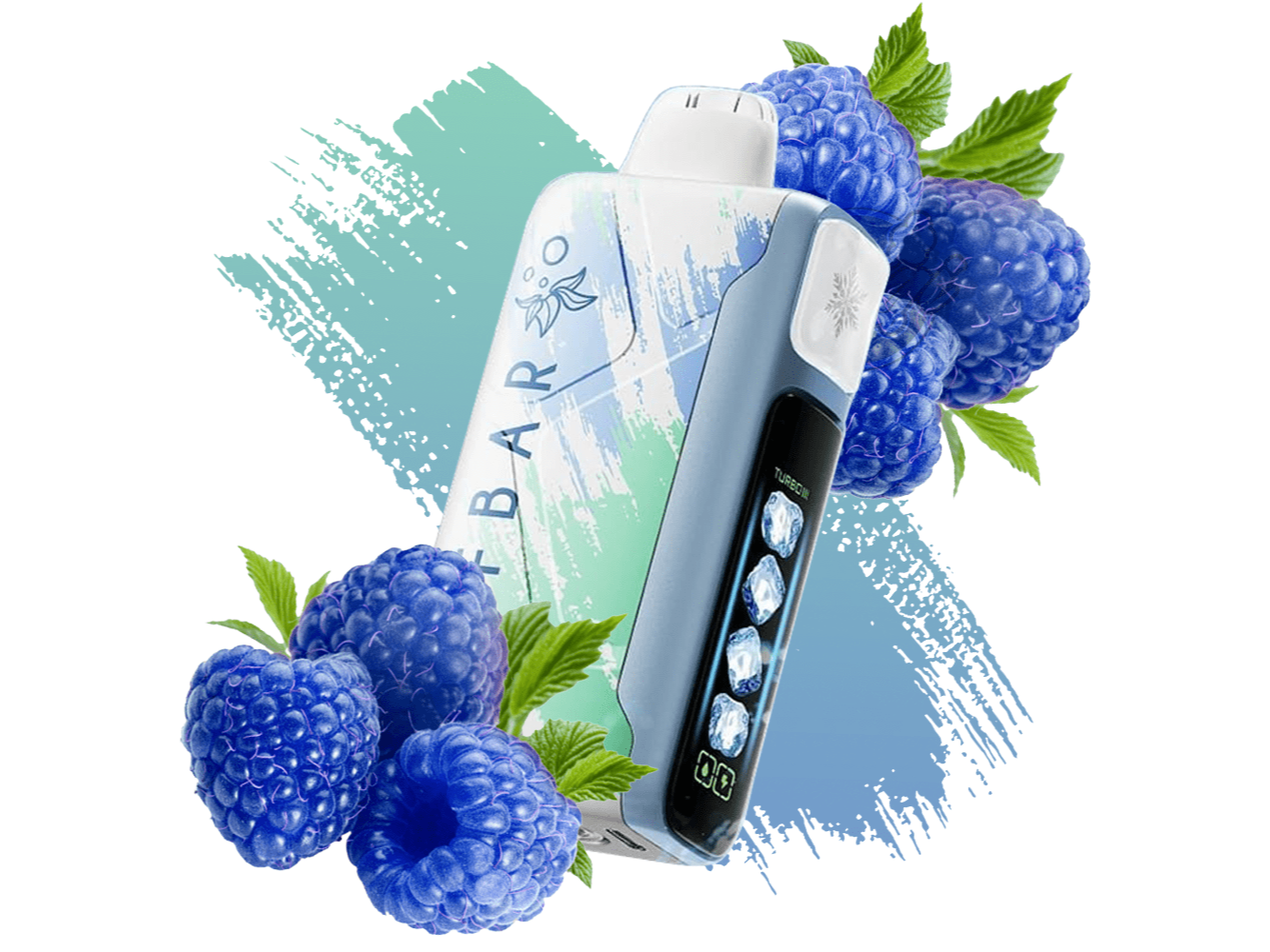 BLUE RAZZ ICE 40000 CALADAS