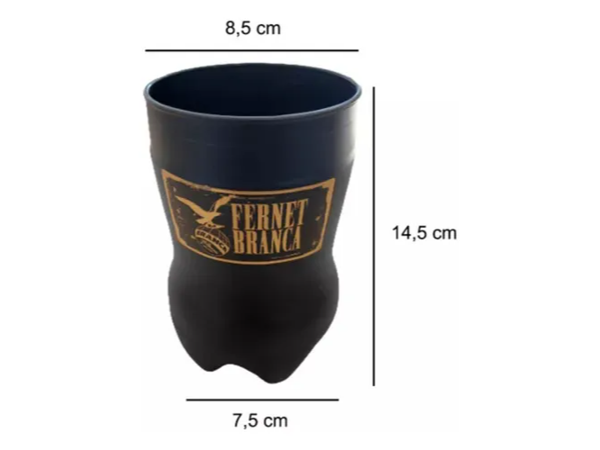 FERNETAZO 800ml NEGRO MATE
