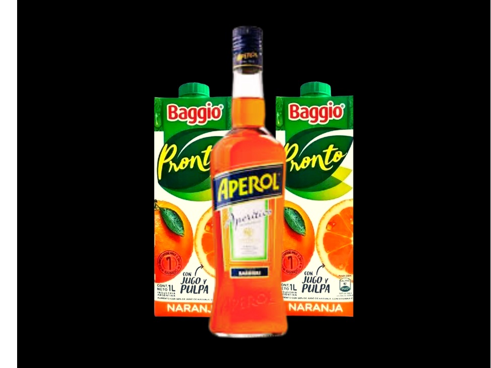 COMBO APEROL CON JUGO