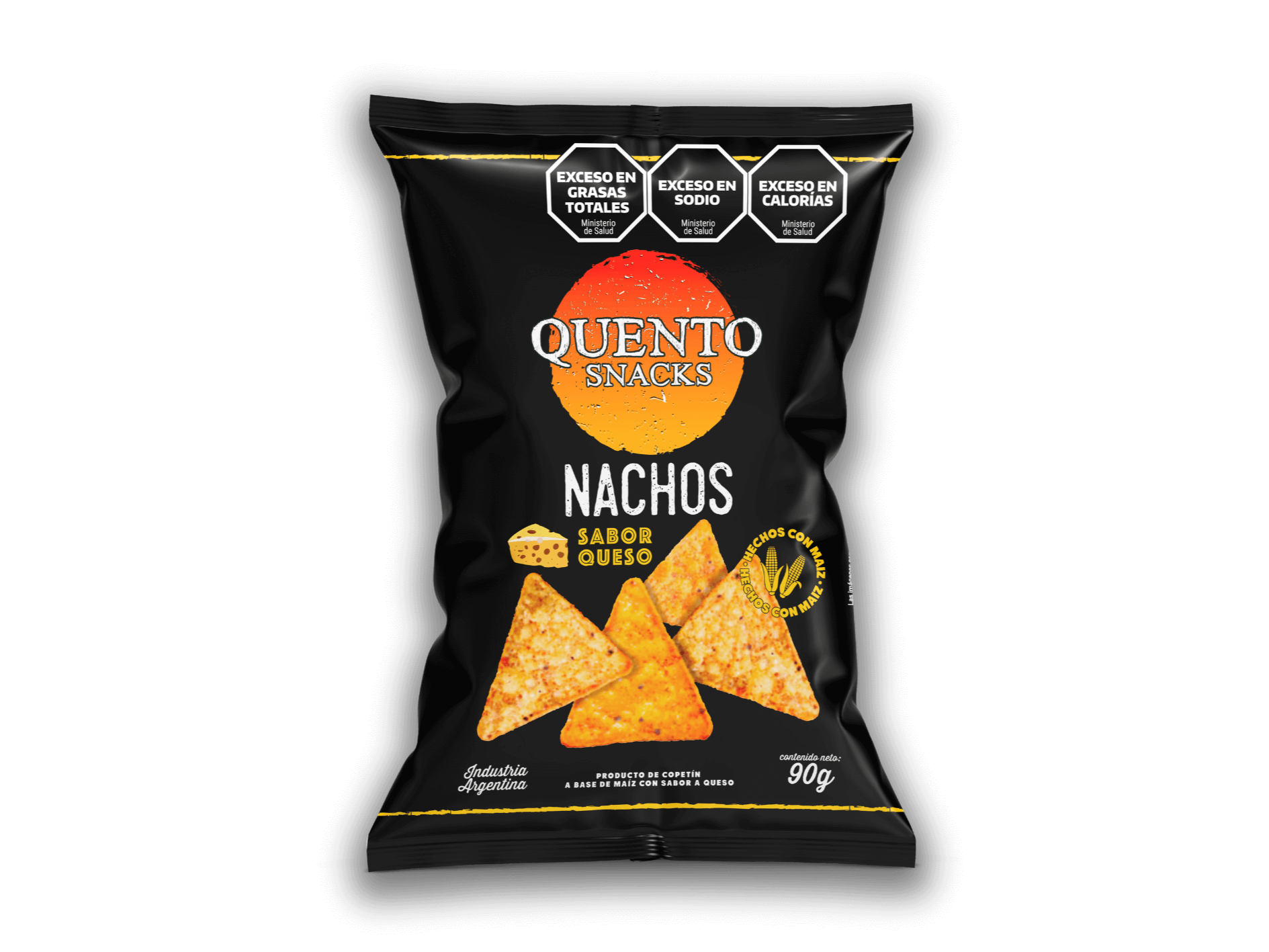 Nachos Quento Queso 90gr