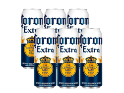 PACK X6 CORONA 473ml