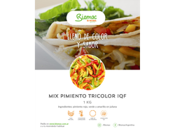 MIX PIMIENTO TRICOLOR Biomac x1 Kilo