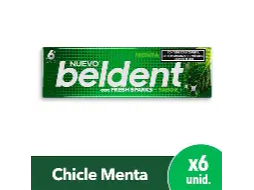 CHICLE BELDENT MENTA