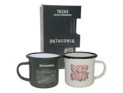 X2 TAZAS EN ESTUCHE ENLOZADAS PATAGONIA