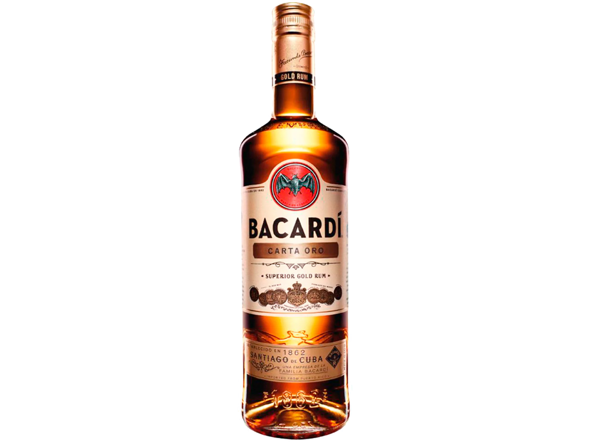 BACARDI CARTA ORO 1Lts