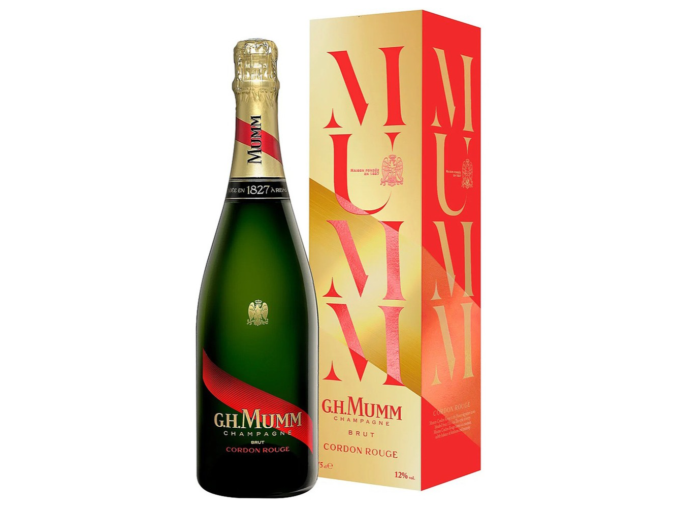 G.H. MUMM CORDON ROUGE c/estuche