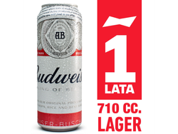 LATON BUDWEISER 710ML