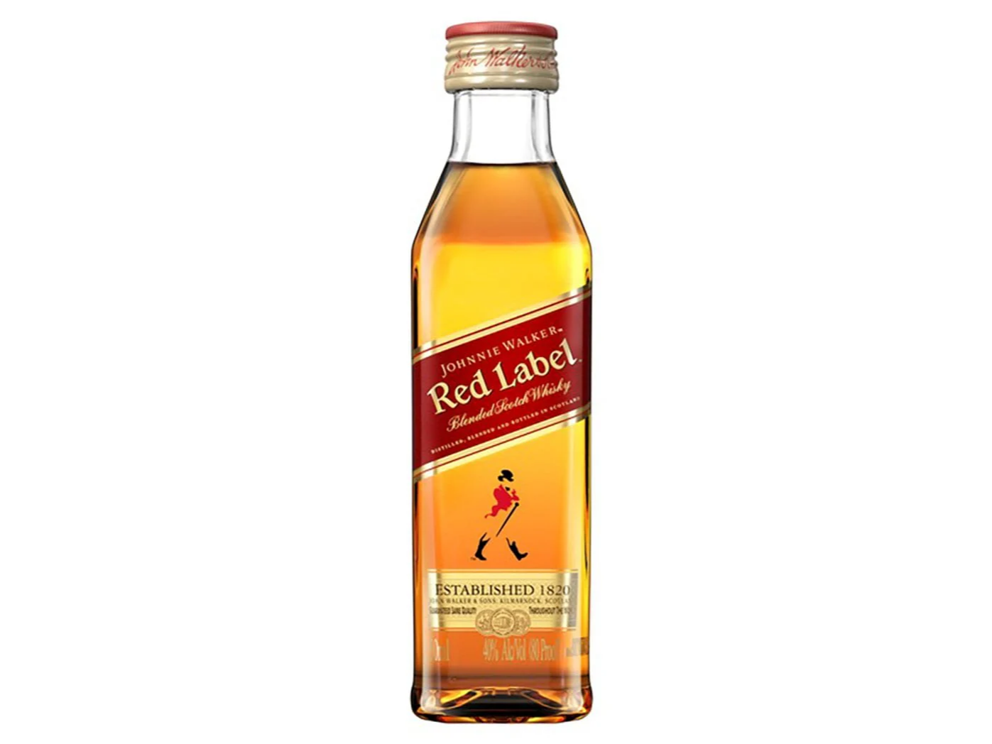 WHISKY JOHNNIE WALKER RED LABEL 50ml