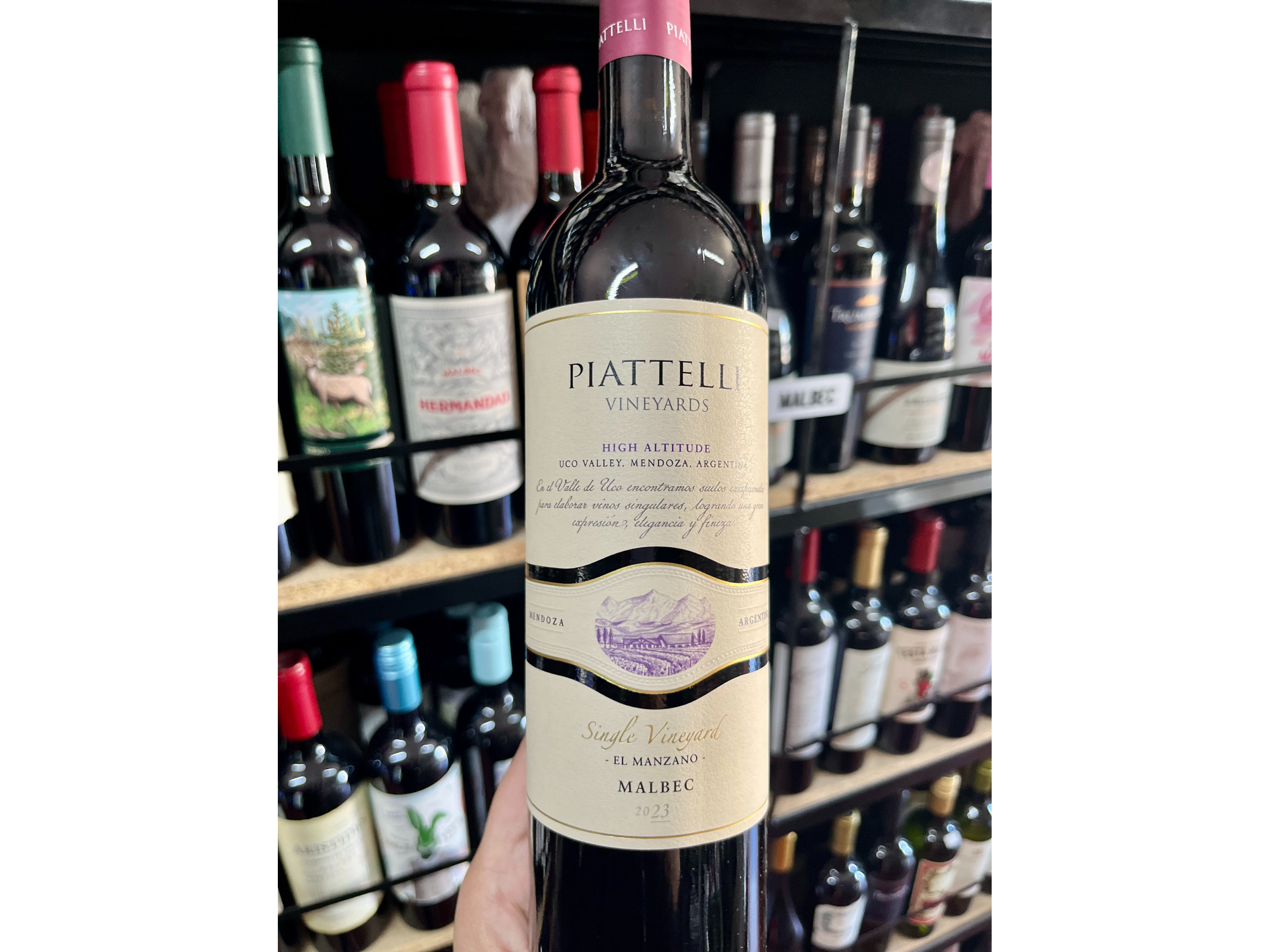 PIATTELLI SINGLE VINEYARD MALBEC MENDOZA, CAFAYATE