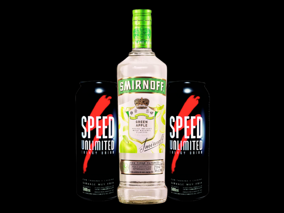 1 SMIRNOFF + 2 SPEED