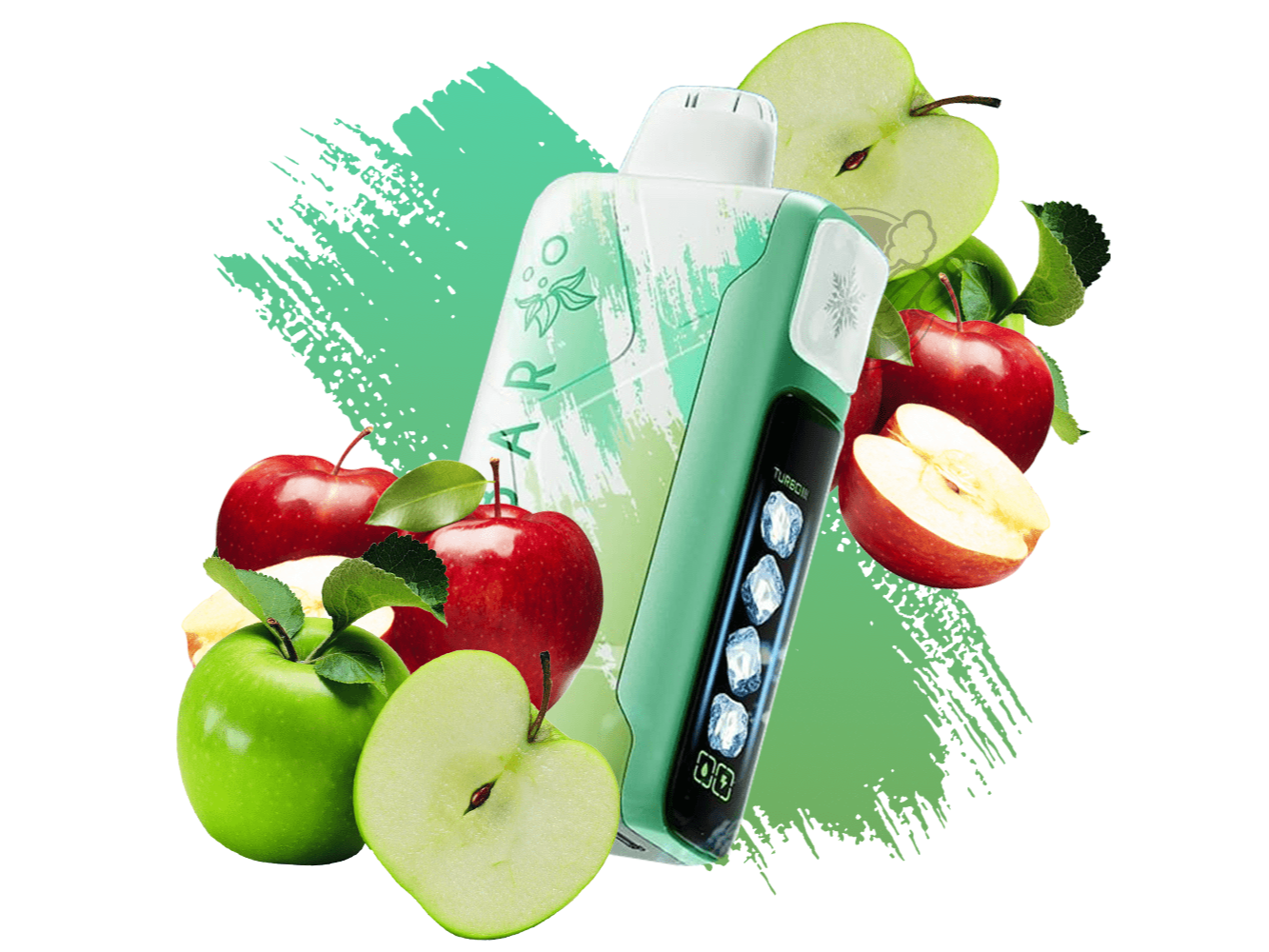 SOUR APPLE ICE 40000 CALADAS