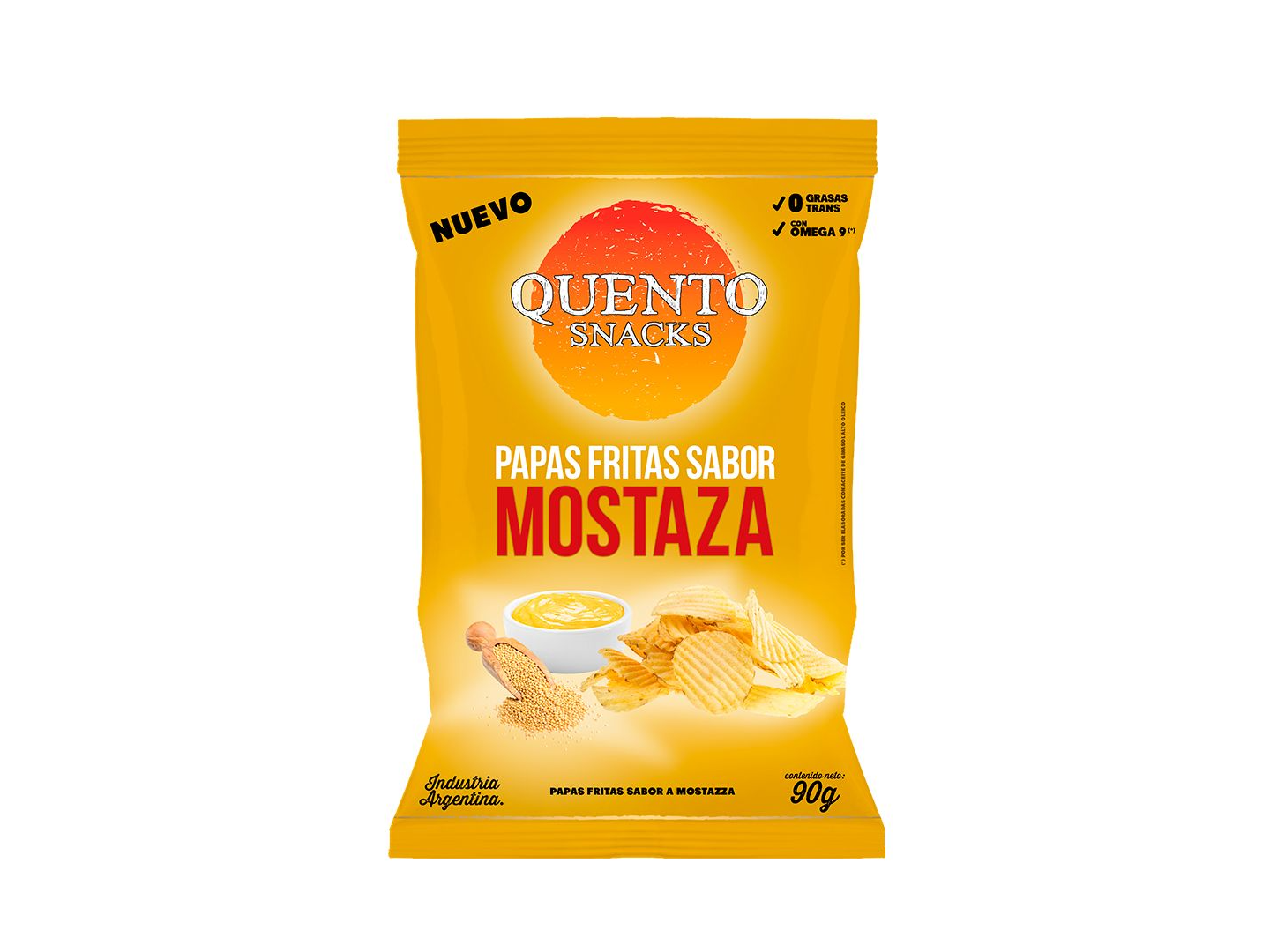 Papas Quento Mostaza 90gr