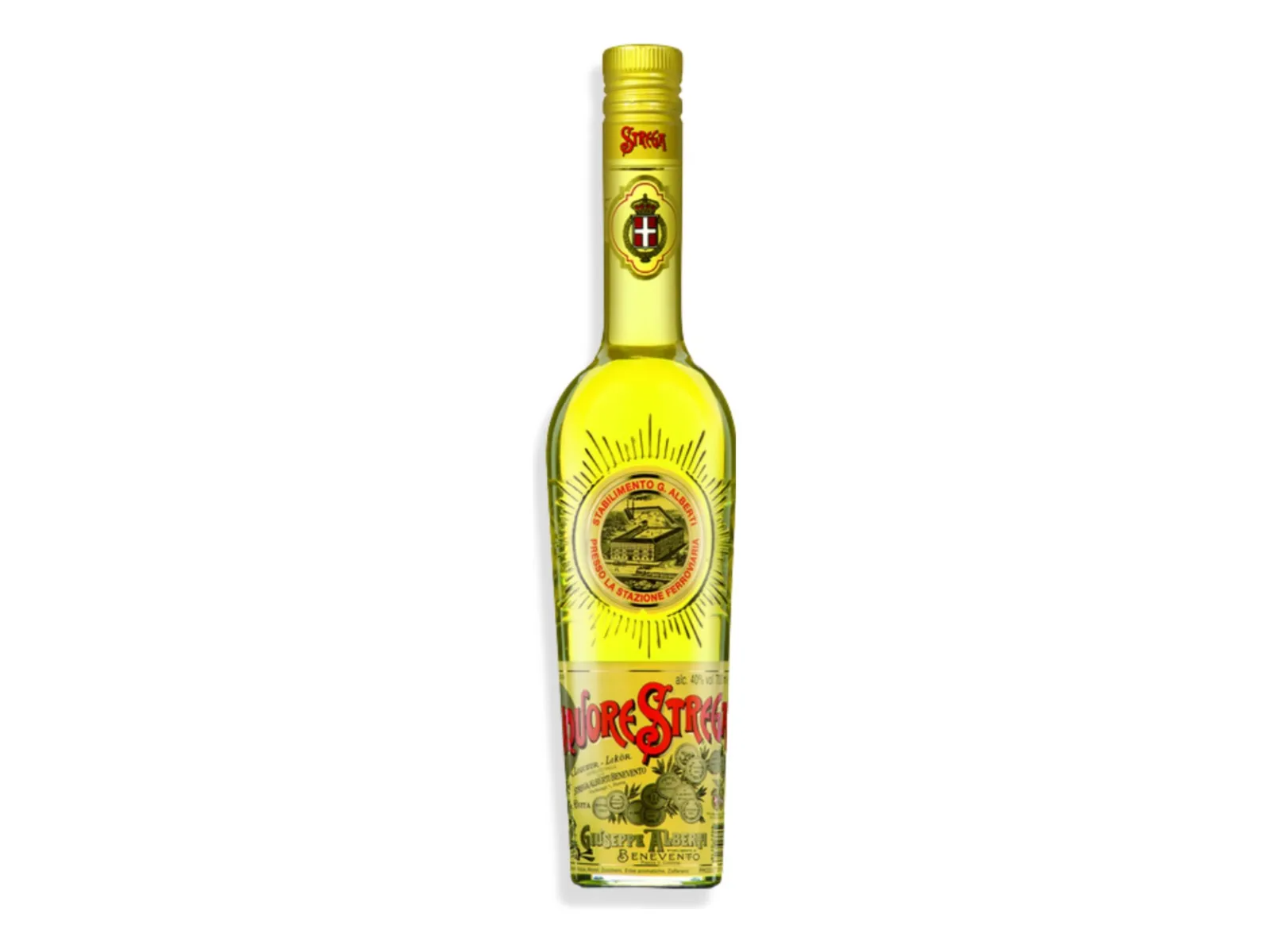 Licor Destilado Strega Giuseppe Alberti Benevento 700ml