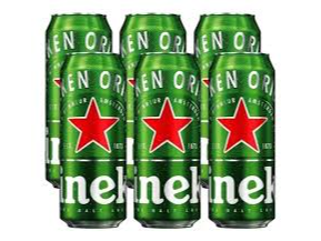 PACK X 6 HEINEKEN LATA 473cm