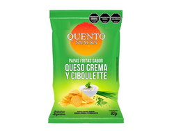 Papas Quento Queso crema y Ciboullete 90gr