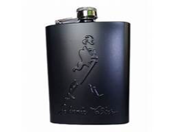 PORTA WHISKY / LICORERA JOHNNIE WALKER ACERO NEGRO