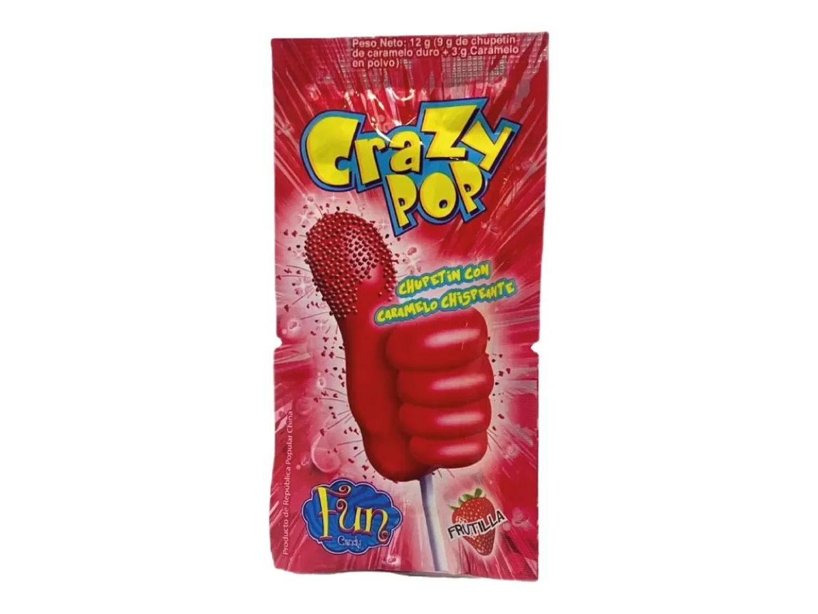 CRAZY POP FRUTILLA