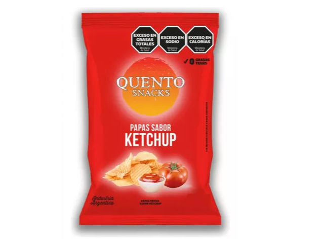 Papas Quento Ketchup 45gr