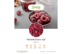 FRAMBUESAS Biomac x500gr