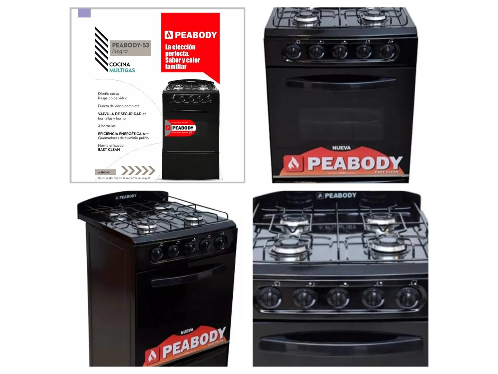 COCINA PEABODY NEGRA