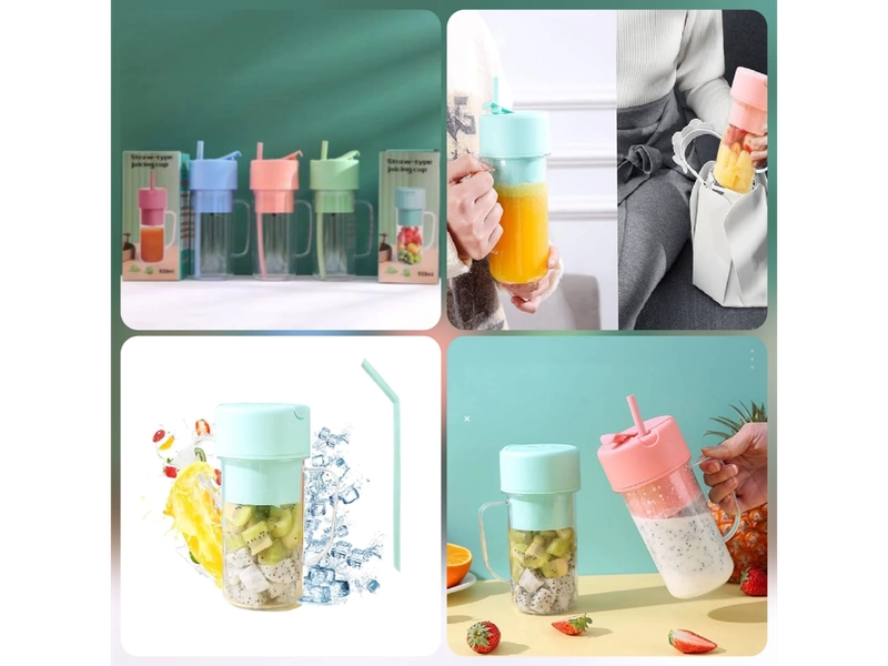 BATIDORA PORTÁTIL CON VASO