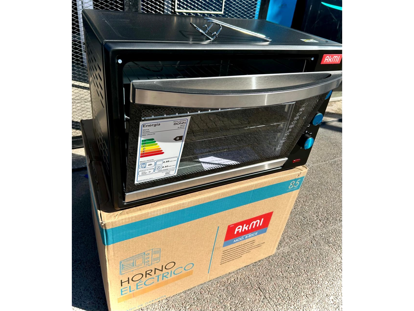 HORNO ELÉCTRICO AKMI 85 LITROS
