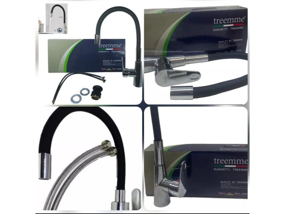 CANILLA MONOCOMANDO FLEXIBLE