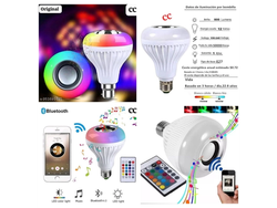 FOCO RGB CON PARLANTE