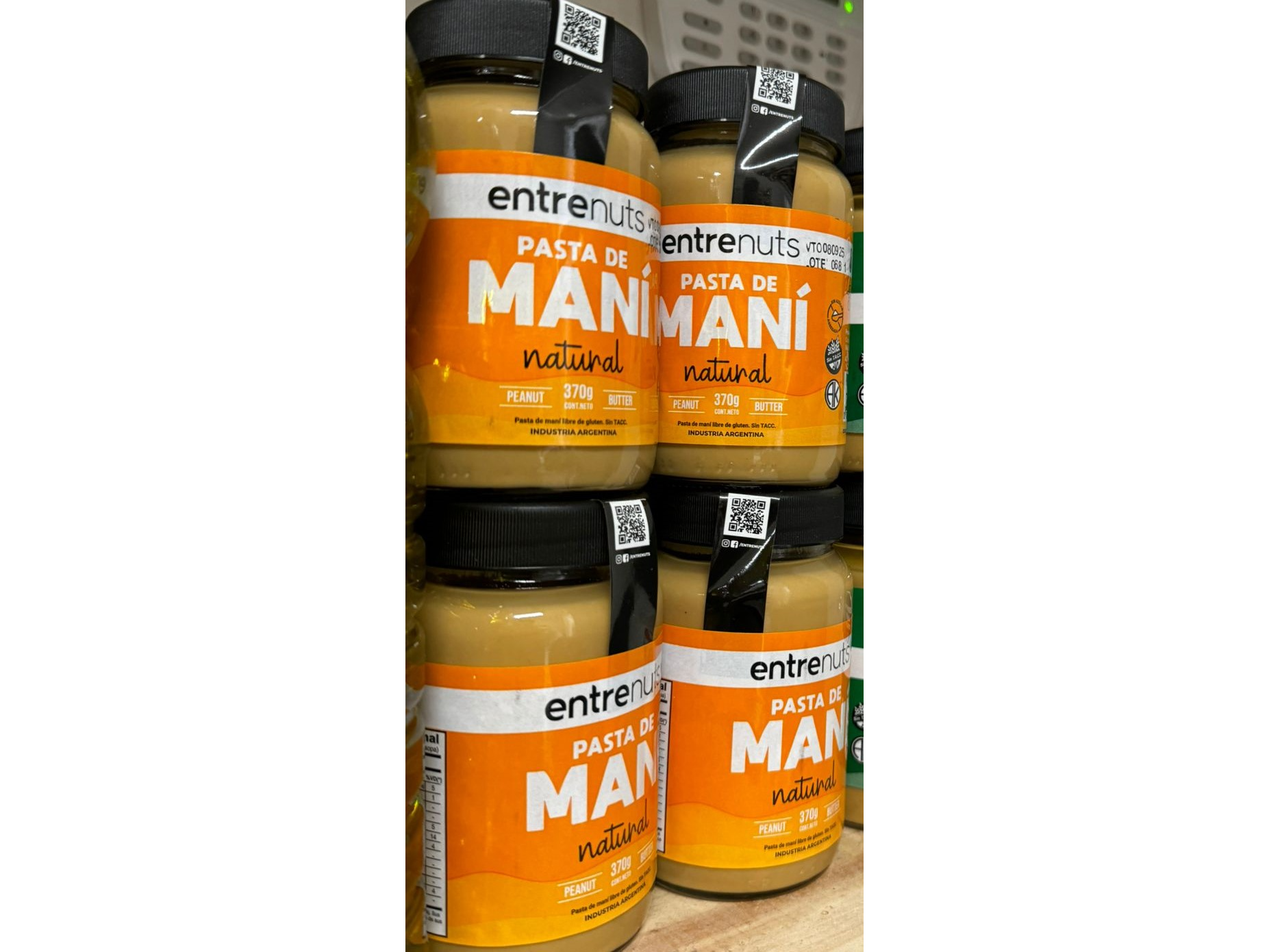 PASTA DE MANI NATURAL "Entrenuts"