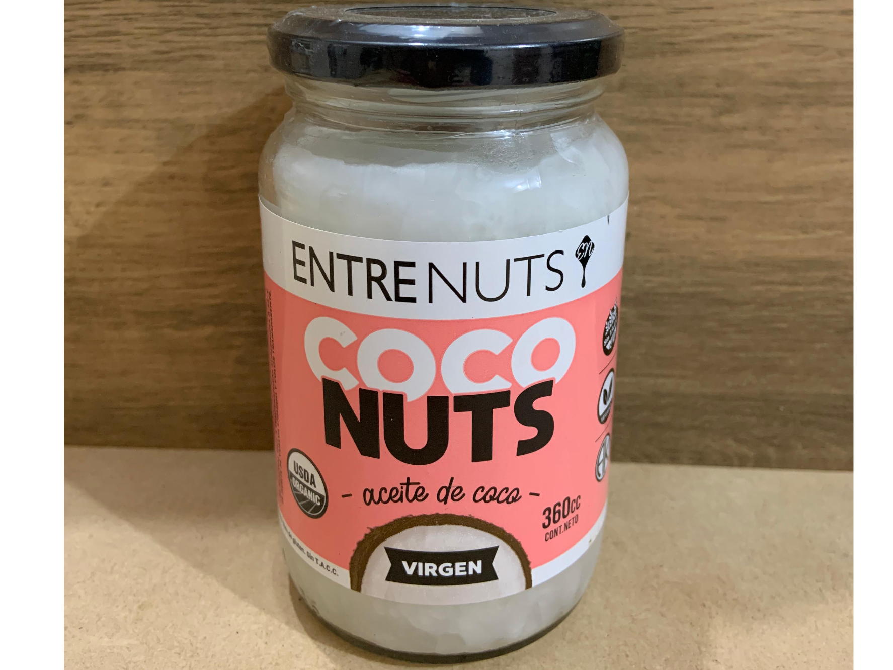 Aceite de Coco Entrenuts  "VIRGEN"