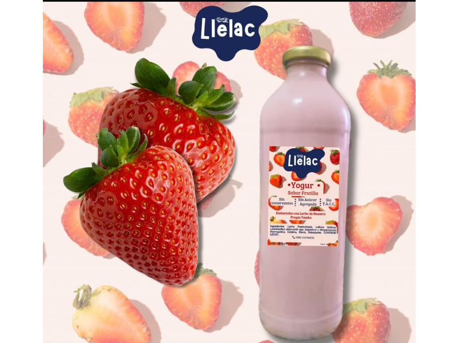 Botella yogurt FRUTILLA