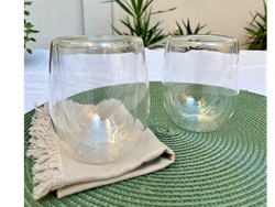 Set Vaso Doble Vidrio 320ml x 2 - Carol