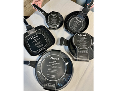 Set x 5 unidades Black Granito CAROL