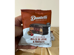 Alfajor Dantelli DdL y Frutilla SIN GLUTEN