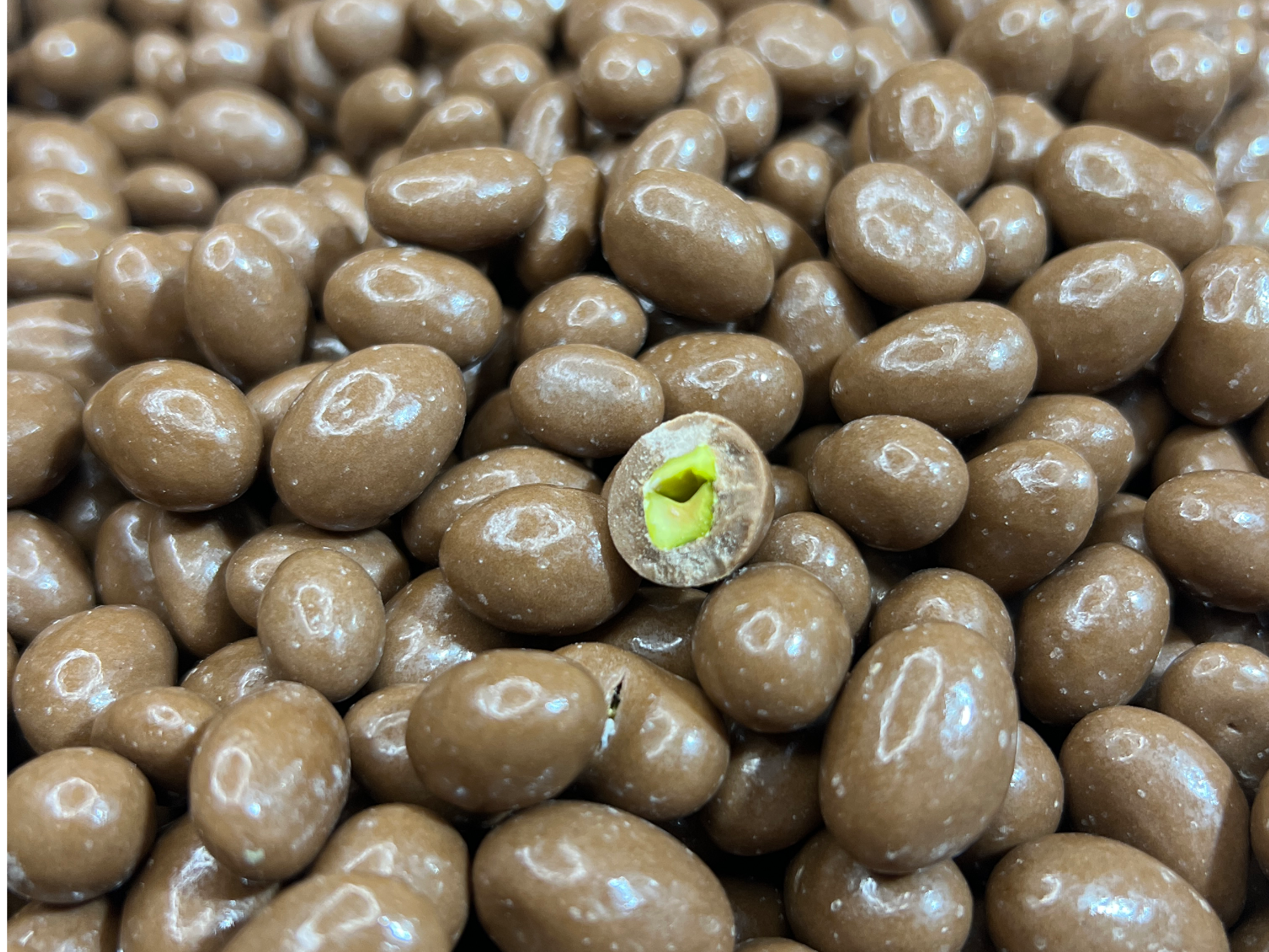 Pistachos bañados en Chocolate