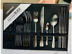 Set de cubiertos Larhaus 24 piezas, acero inox.
