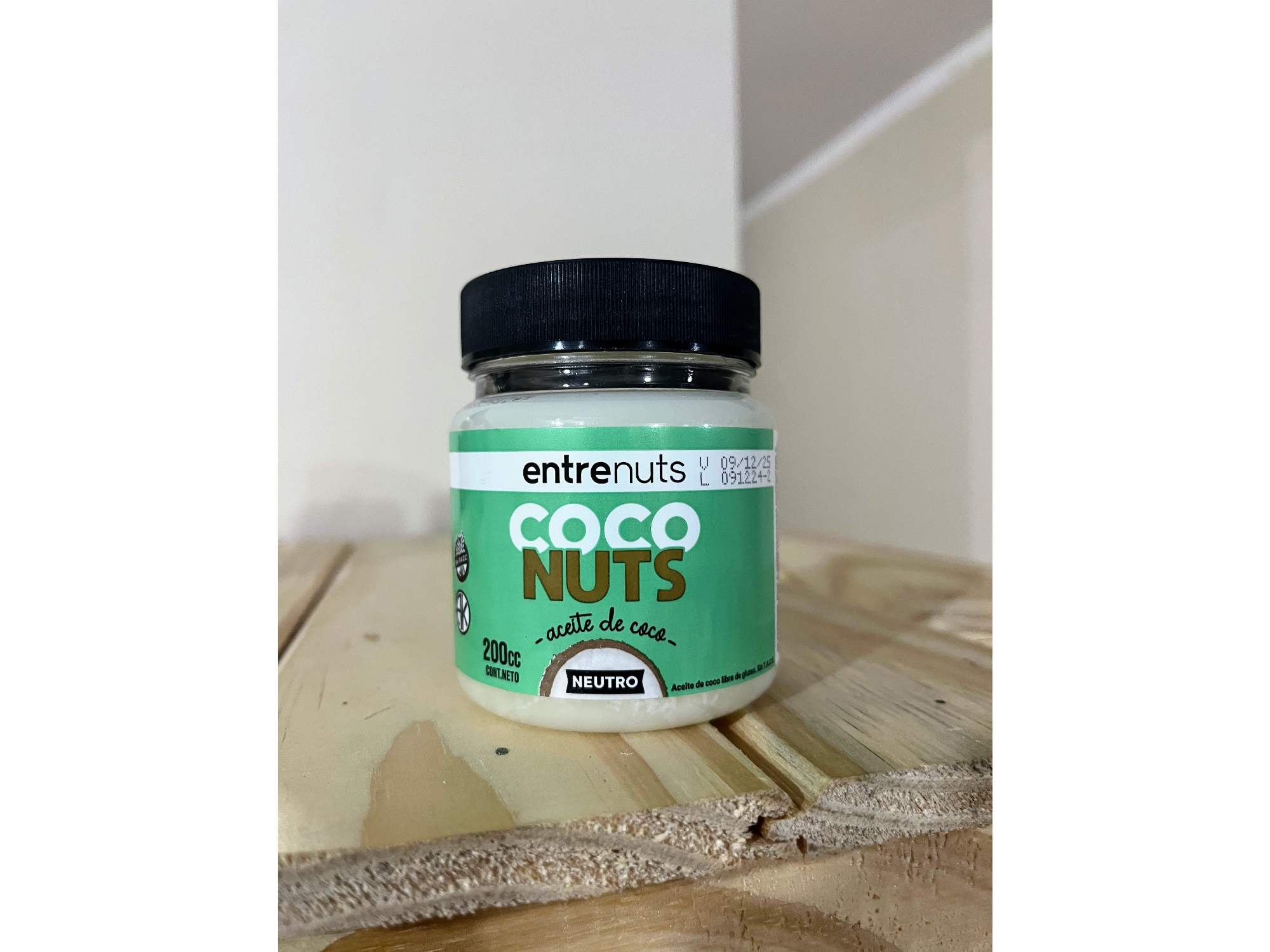 Aceite de Coco Entrenuts NEUTRO