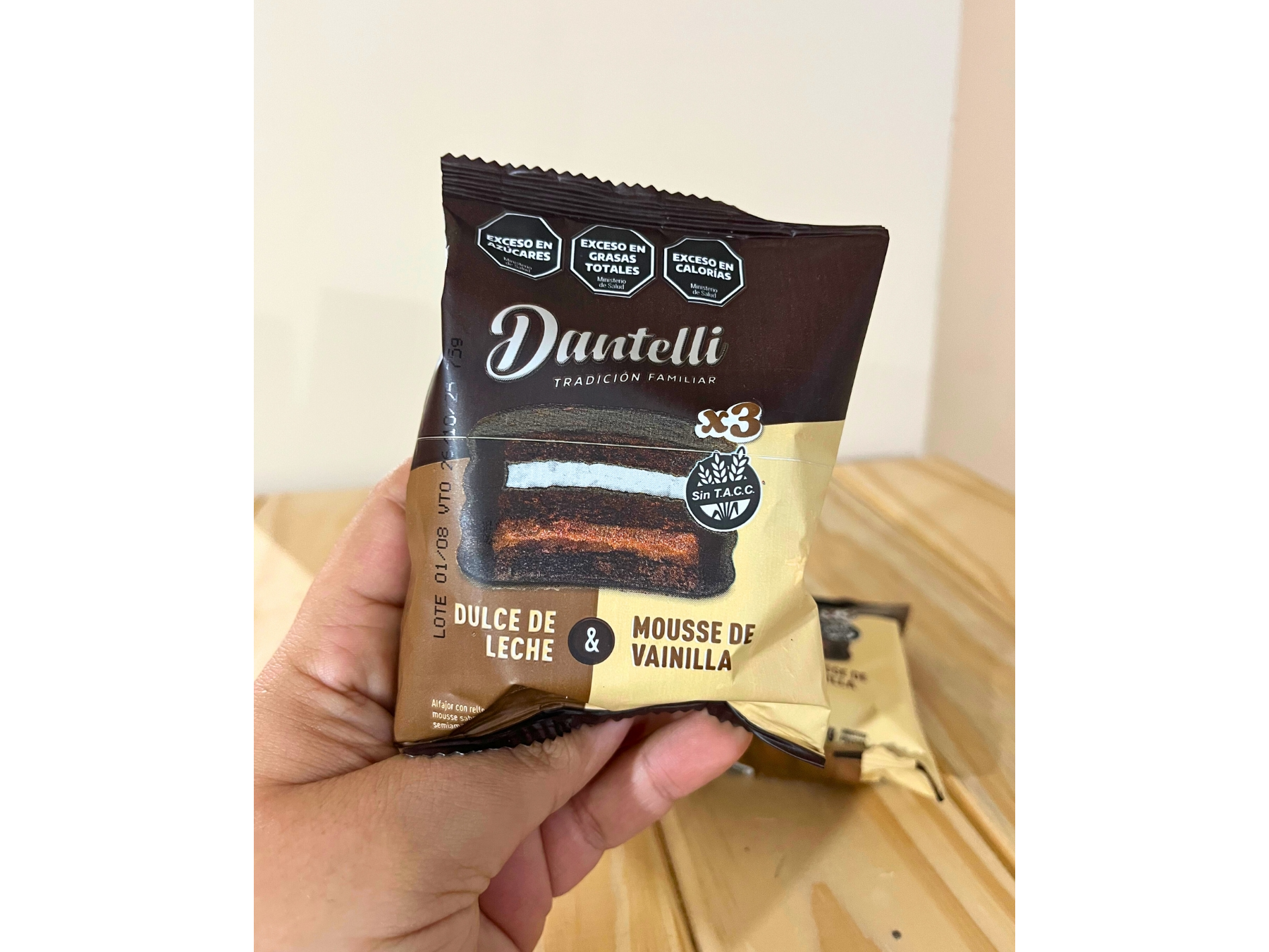 Alfajor Dantelli Triple