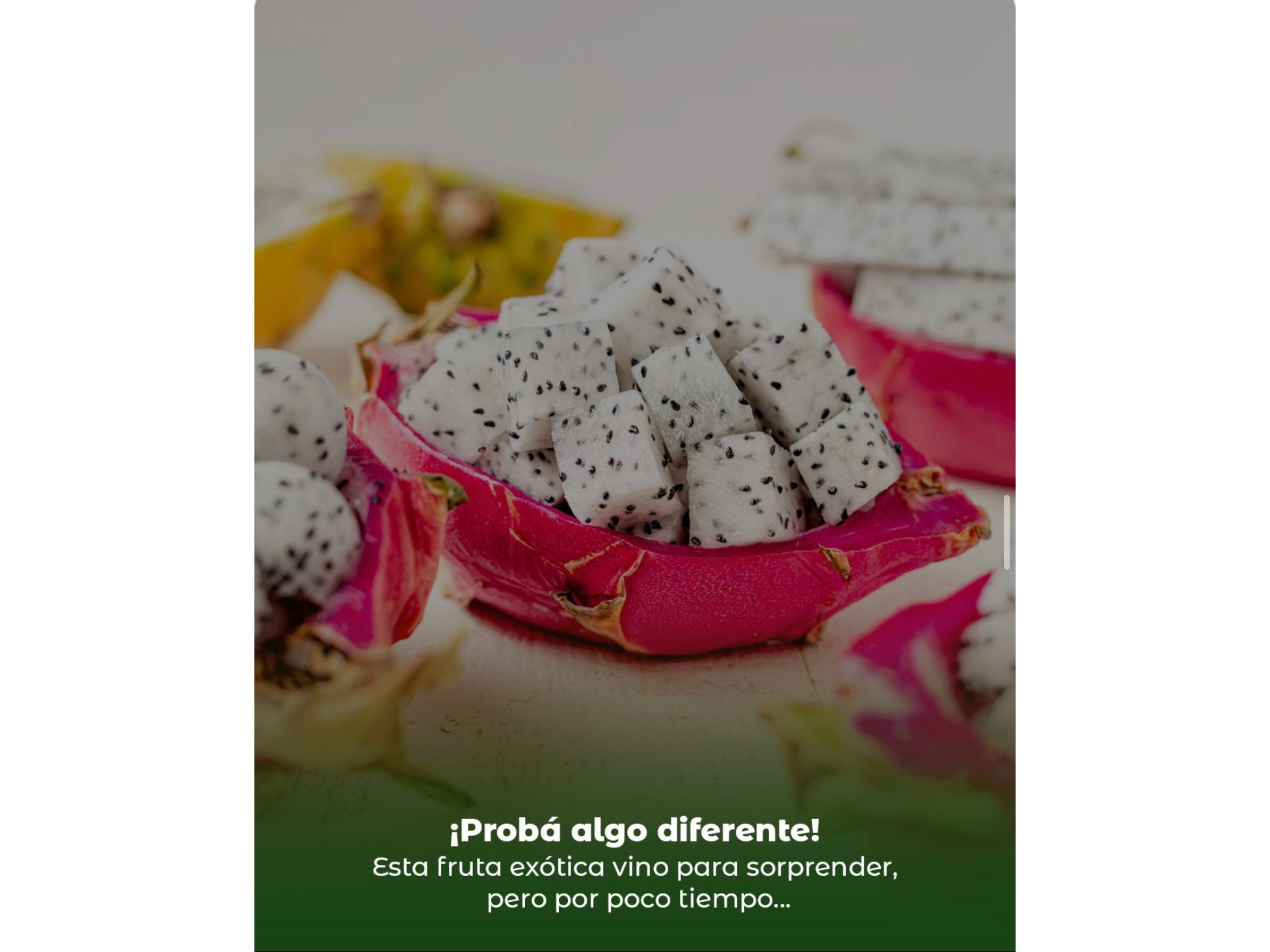 Pitaya/Fruta del dragon