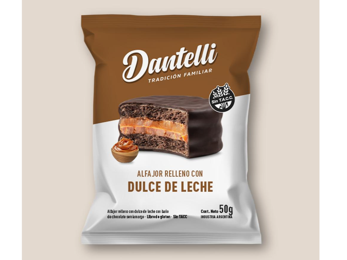 Alfajor Dantelli Dulce de leche