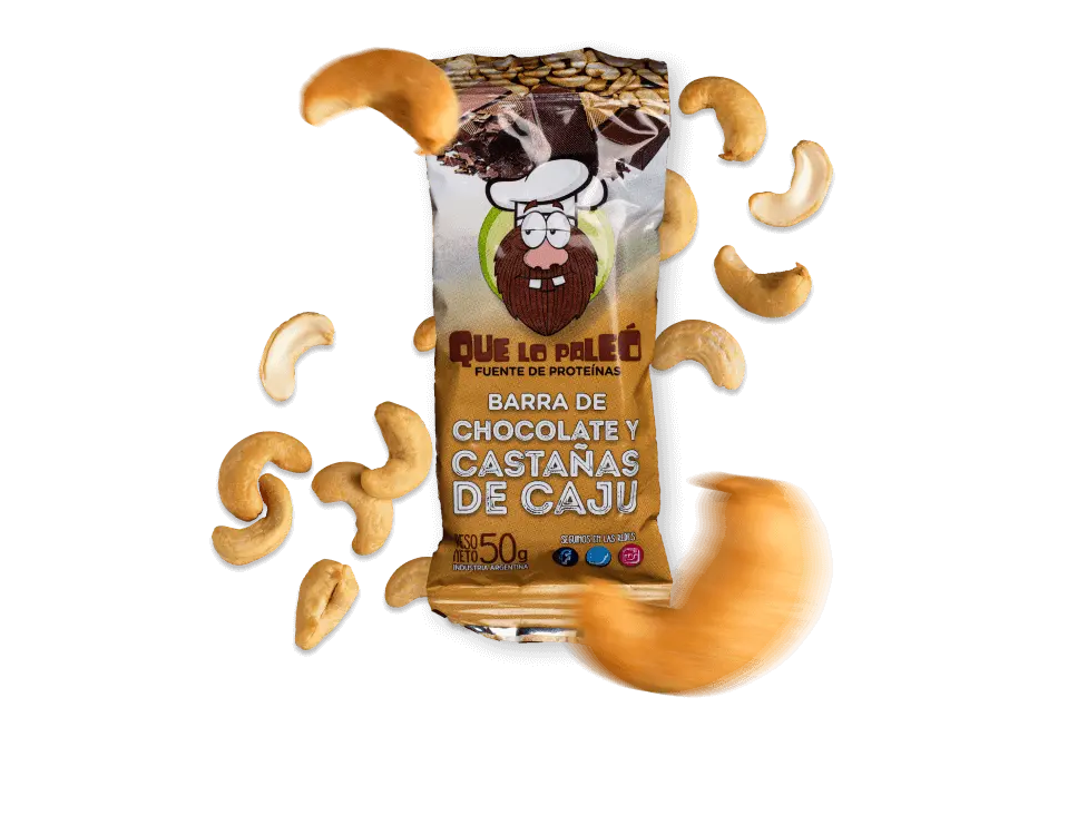 Barra Que lo Paleo CASTAÑAS de CAJÚ