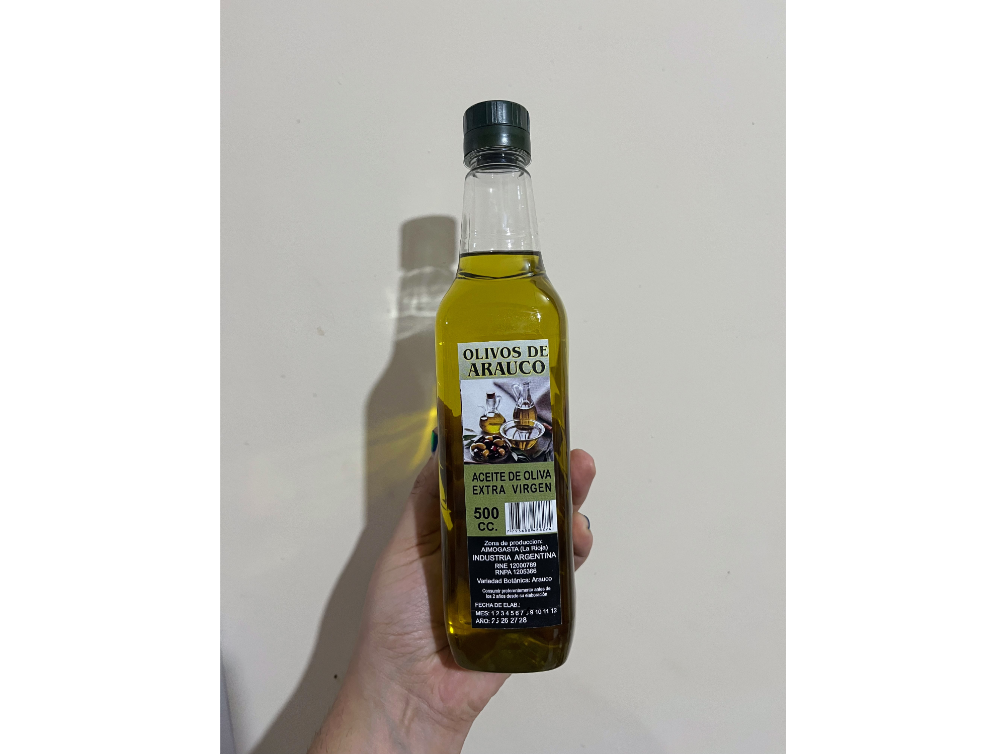 Aceite de oliva: Olivos de Arauco