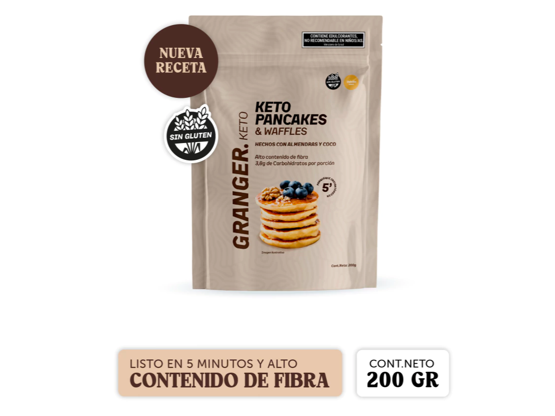 Pancake Keto vainilla