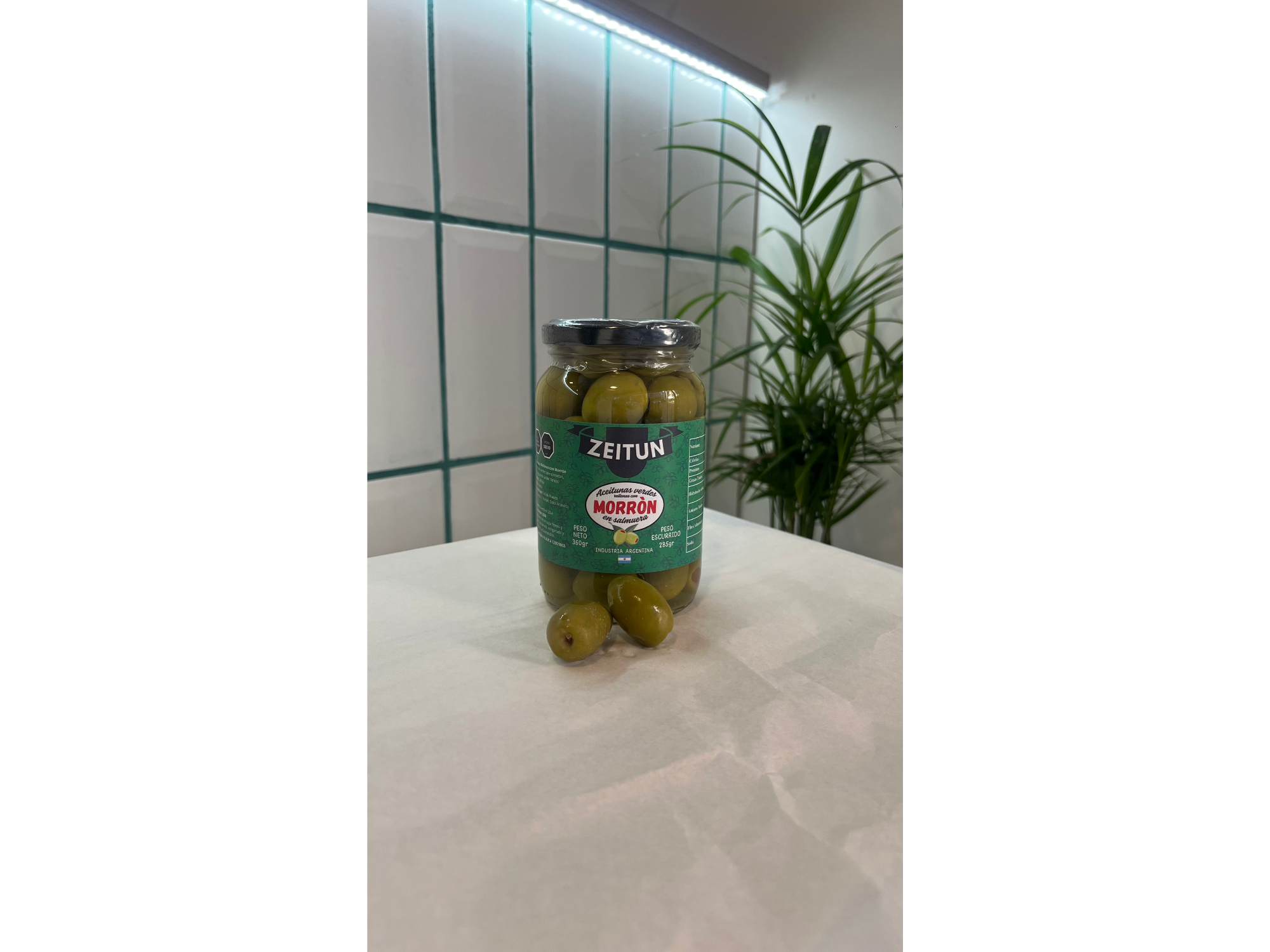 Aceitunas rellenas "zeitun"