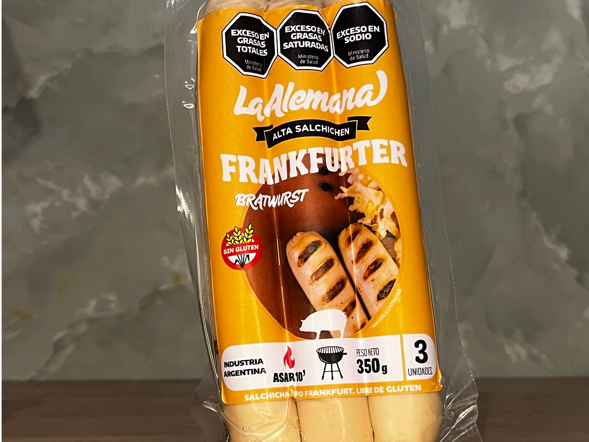 Salchicha alemana "Frankfurter"