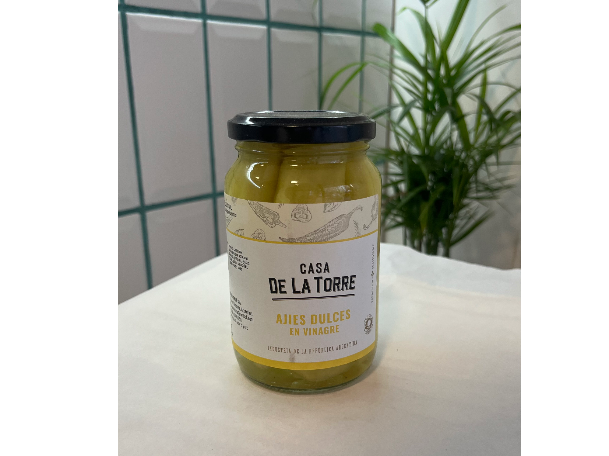 Ajíes dulces "de la torre"