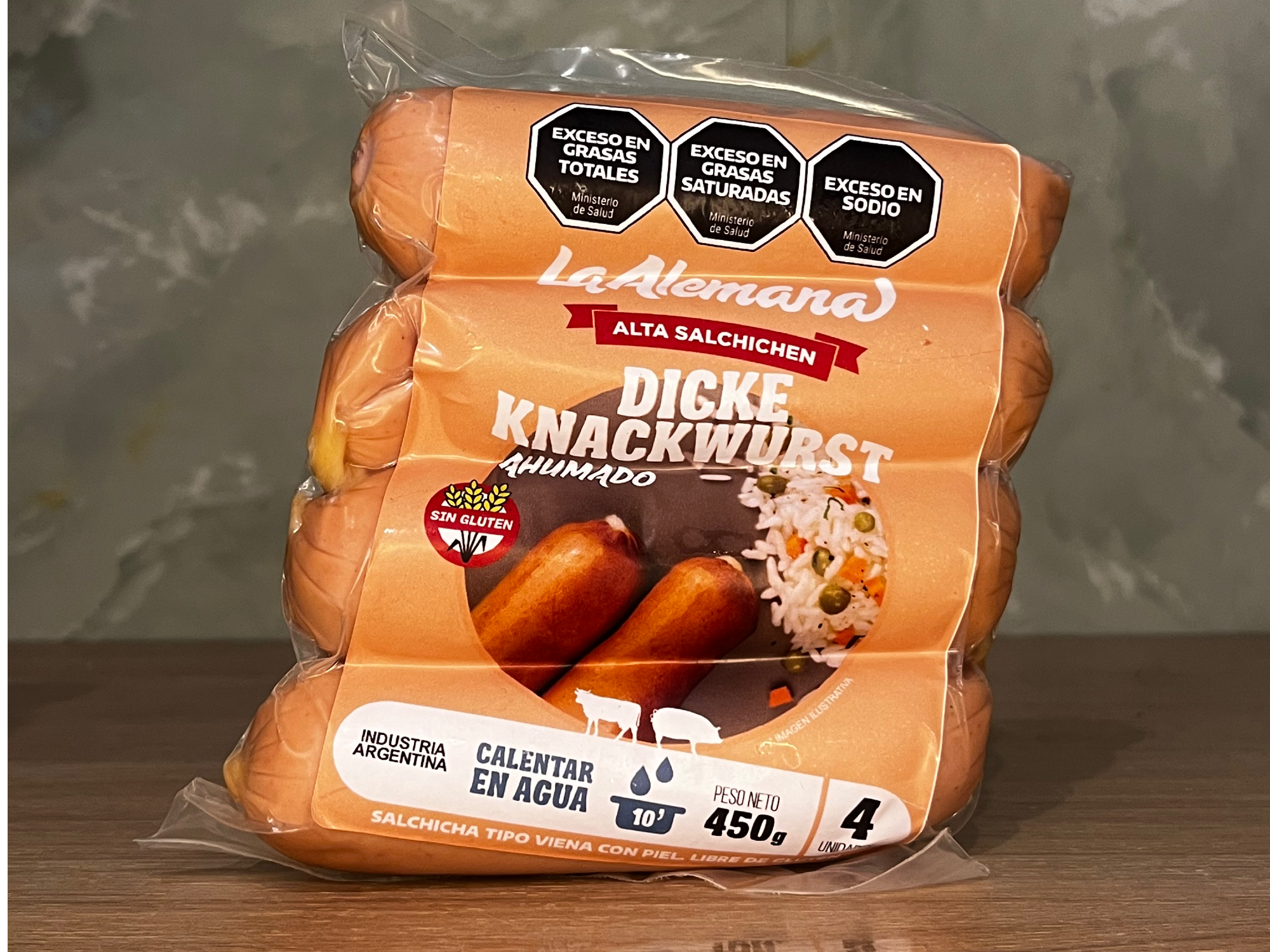 Salchicha alemana "Dicke Kancwurst"