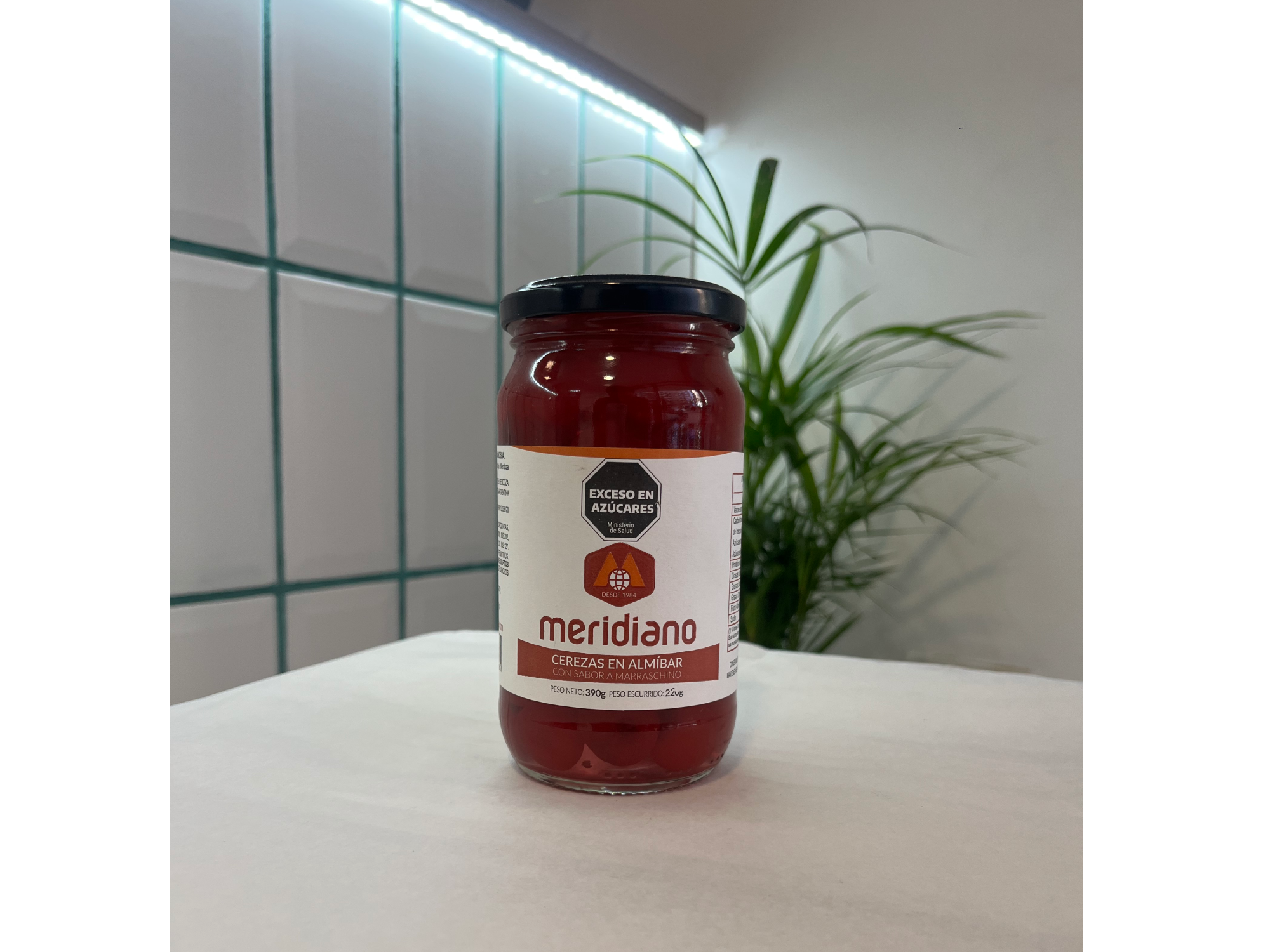 Cerezas en almíbar "Meridiano"